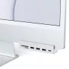 Laptop-Dock / Port-Replikator Satechi ST-UCICHS USB 3.2 Gen 1 Type-C, USB-A-Anschlüsse, SD/MicroSD, Silber
