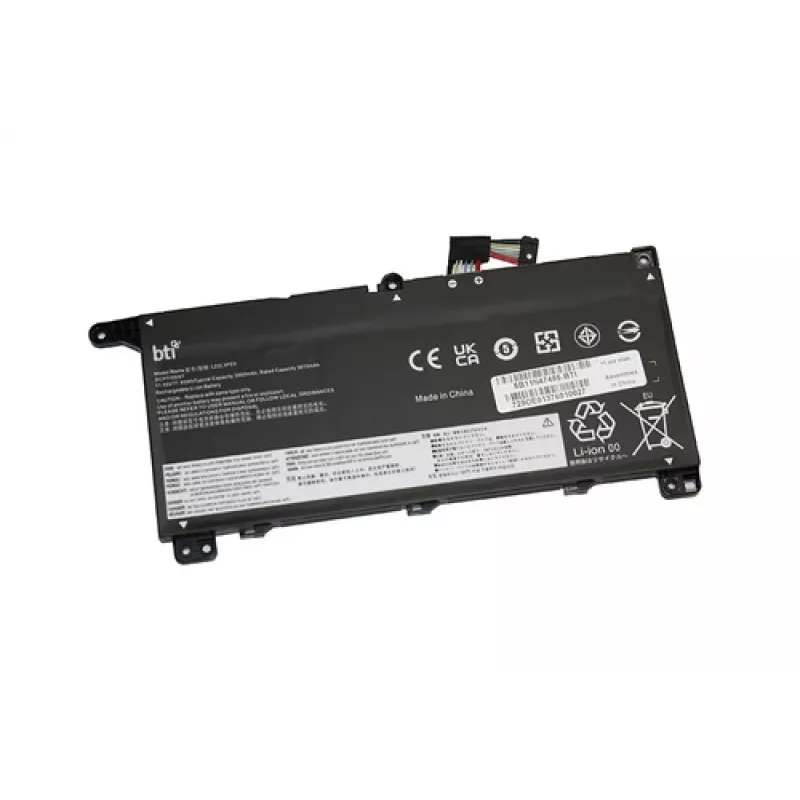 Kompatible BTI 45-Wh 3-Zellen SB11L67331 Batterie für Lenovo ThinkBook 16 G7 (11,55 V, 3900 mAh, Li-Ion, Schwarz)