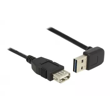 USB-Kabel DeLOCK 1m USB 2.0-A auf USB 2.0-A Schwarz