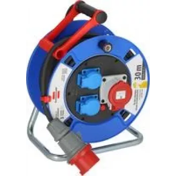 Kabeltrommel Brennenstuhl 1182720010 30 m Schwarz CEE-Steckdose 16 A 5-polig