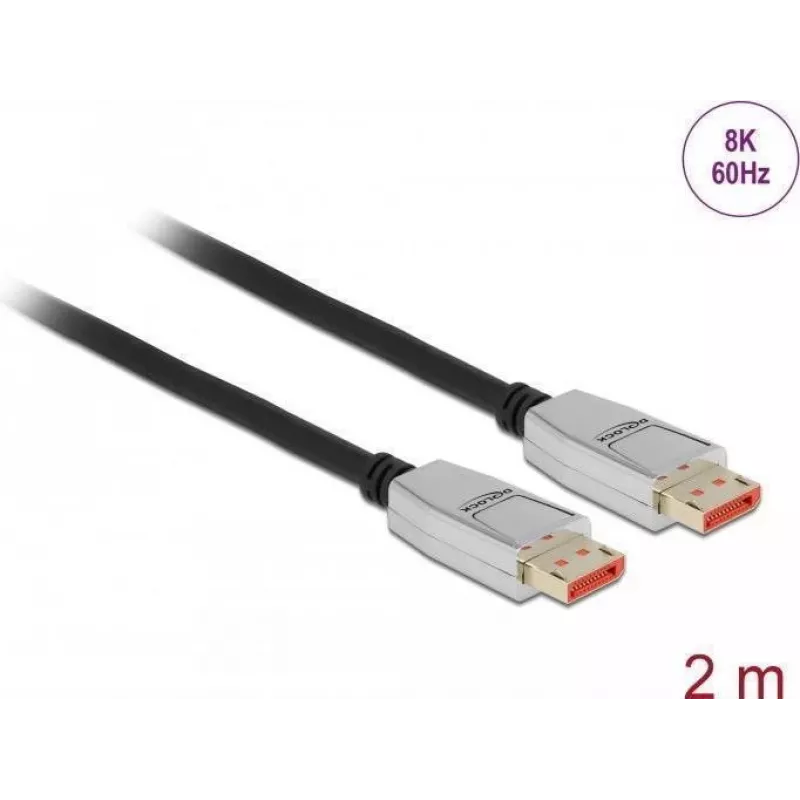 DisplayPort-Kabel DeLOCK 87041 8K 60 Hz 2 m