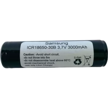 Akku Samsung ICR18650 3000 mAh 3,7 V — Lithium-Ionen-Zelle