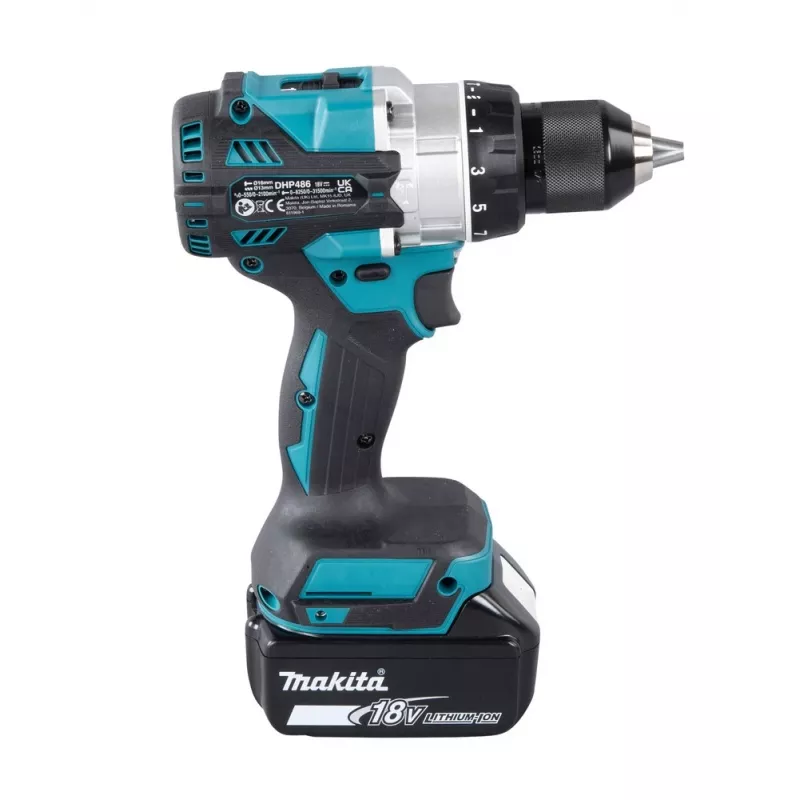 Makita DHP486Z Bohrmaschine 2100 U/min 2,7 kg Schwarz, Blau