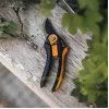 Fiskars Plus SmartFit P541 Garten-Bypass-Schere Schwarz, Orange