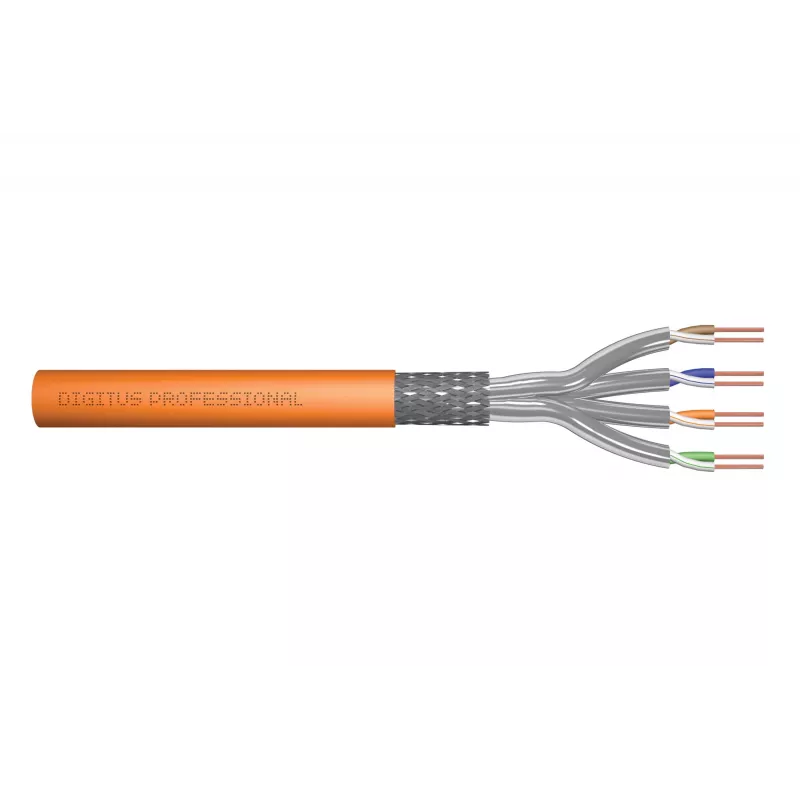 Netzwerkkabel Digitus Cat.7 S/FTP Simplex Dca-s1a d1 a1 25m Orange