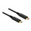 USB-Kabel DeLOCK 85531 USB 3.2 Gen 2 1m USB C Schwarz