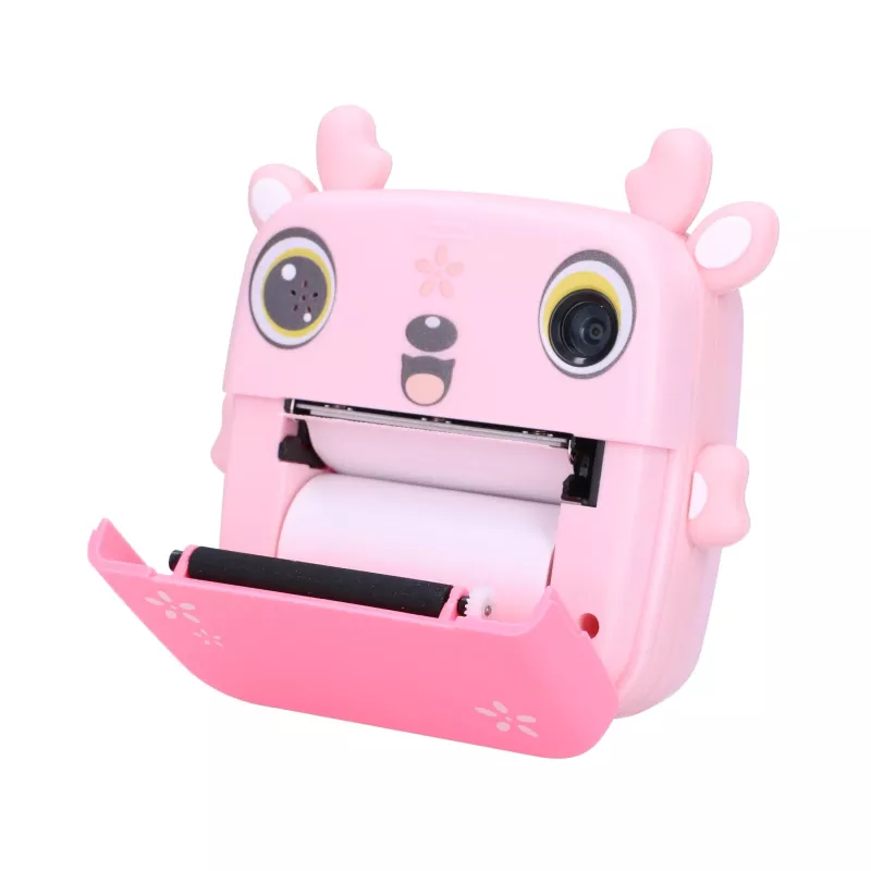Extralink Set | Thermodrucker EPP-005 Pink + Thermopapier 3 Rollen | fawn