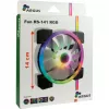 INTER-TECH 88885539 140mm ARGB Gehäuselüfter - Schwarz