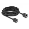 Netzwerkkabel DeLOCK 90334 RJ-45 Cat6a 7,5 m Schwarz