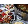 Slow Cooker Crock-Pot CSC063X 7,5 L, 320 W, Edelstahlgehäuse, herausnehmbare Keramikschüssel