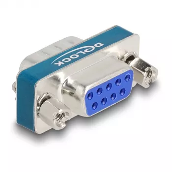DeLOCK RF/EMI-Entstörfilter D-Sub 9-polig Stecker auf Buchse induktiver Tiefpass
