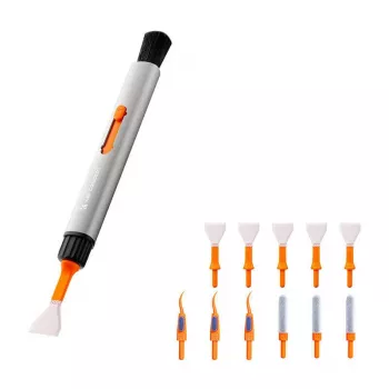 Sensor- und Objektivreinigungsset K&F 14-in-1 für APS-C-Kameras — Pinsel, Swabs, Lösung