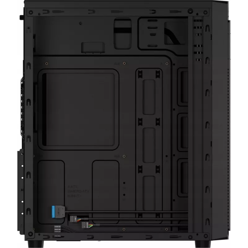 NATEC Aracanta Midi Tower Schwarz