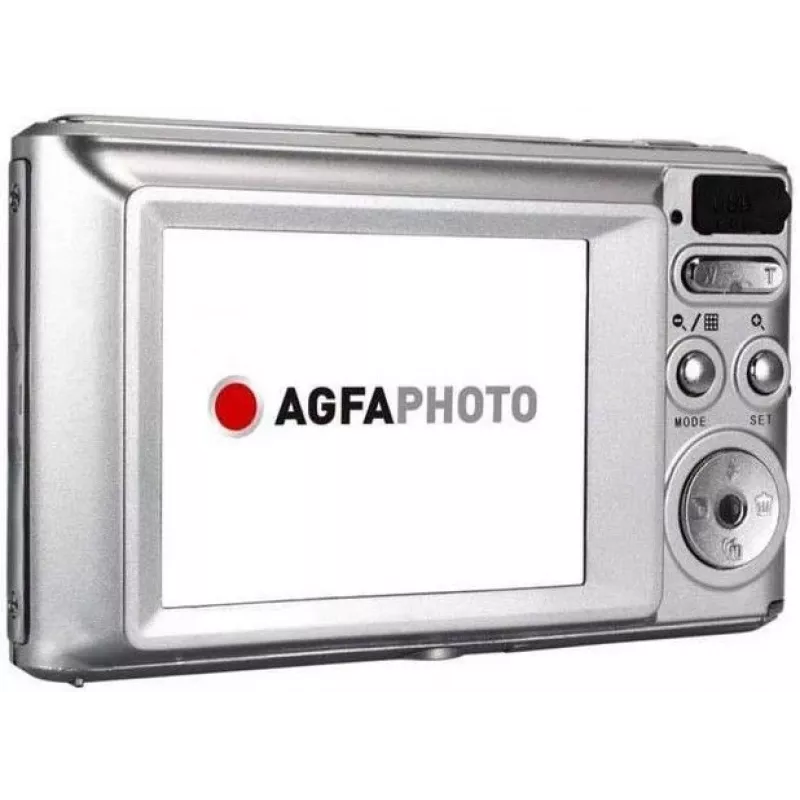 AgfaPhoto DC5200 - Digitalkamera - Kompaktkamera - 21,0 MPix - 720p - Silber (DC5200-SIL)