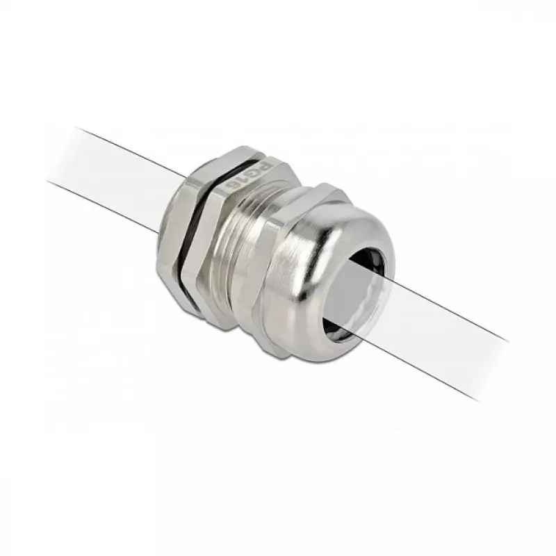 Kabelverschraubung DeLOCK 60276 Silber Messing 1 Stk.