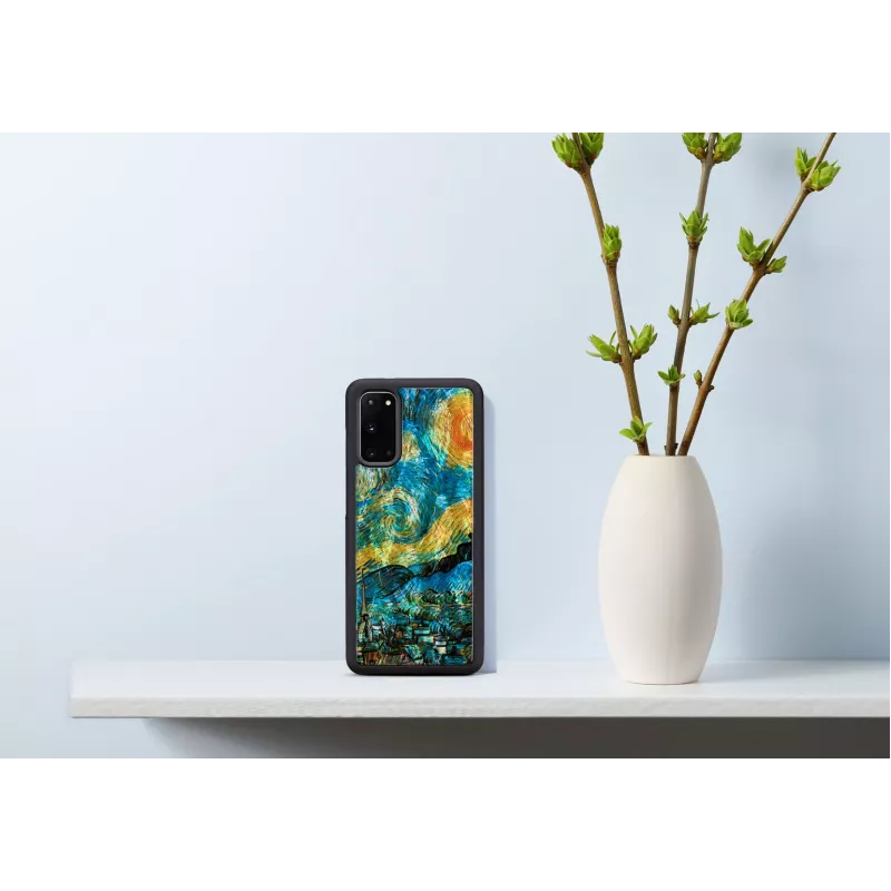 Schutzhülle iKins für Samsung Galaxy S20 – schwarzes Sternennacht-Design