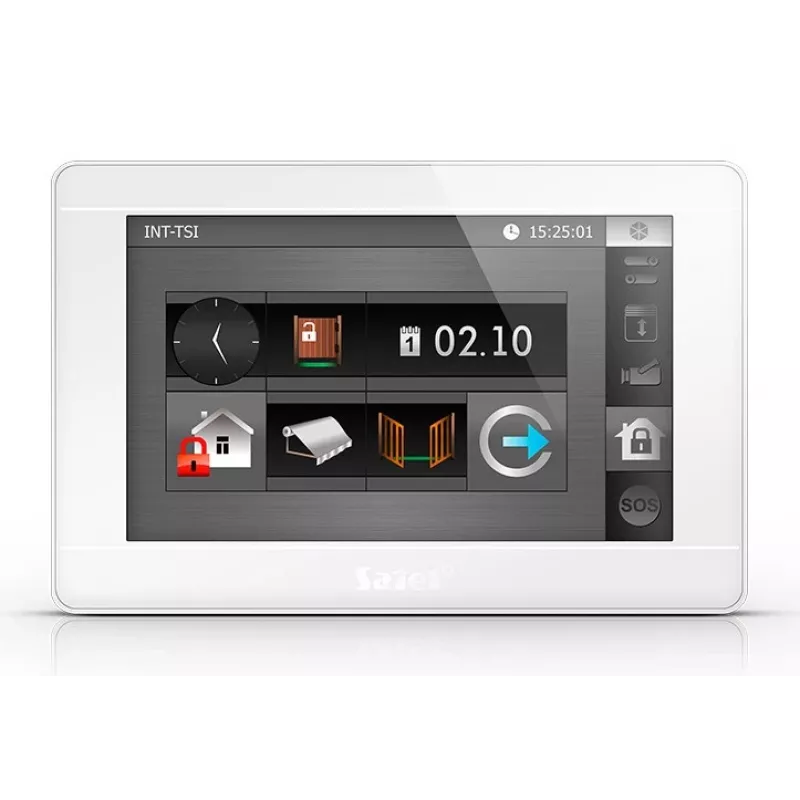 SATEL KEYPAD INT-TSI-W GRAPHIC 7 ZOLL (WEISS)