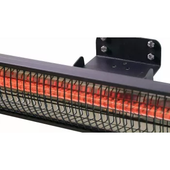 Infrarot-Heizstrahler SUNRED RD-DARK-25, 2500 W, Wandmontage, IP55, schwarz
