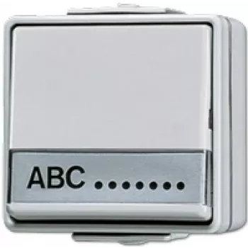 Jung 606 NAW Elektroschalter 1-polig Weiß (606NAW)