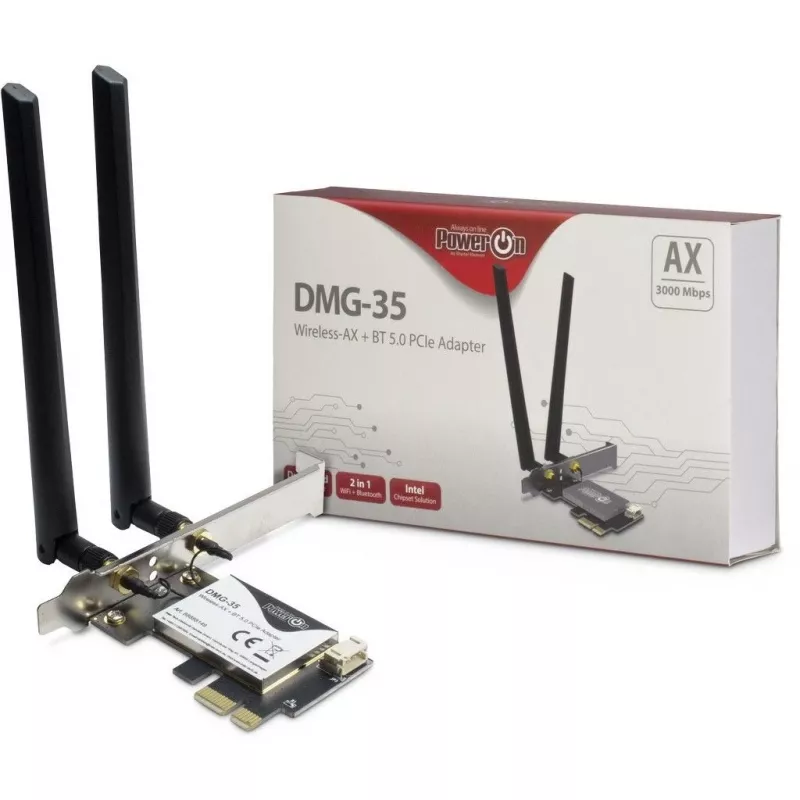 Inter-Tech DMG-35 WLAN / Bluetooth 3000 Mbit/s Eingebaut (88888149)