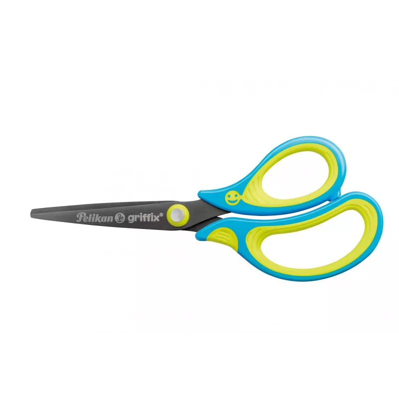 Scheren Pelikan 810272 Gerader Schnitt Blau Limette