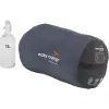 Schlafsack Easy Camp 240209 Erwachsene Mikrofaser Oxford Polyester Schwarz