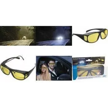 Nachtsichtbrille WEDO 271 47599 — polarisierte gelbe Tönung Fahr- und Dämmerlichtbrille