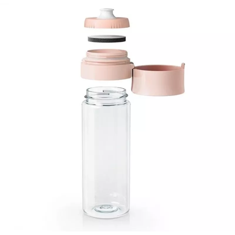 Filterflasche BRITA Vital Peach 600 ml mit BRITA MicroDisc-Filtern (5 Discs)