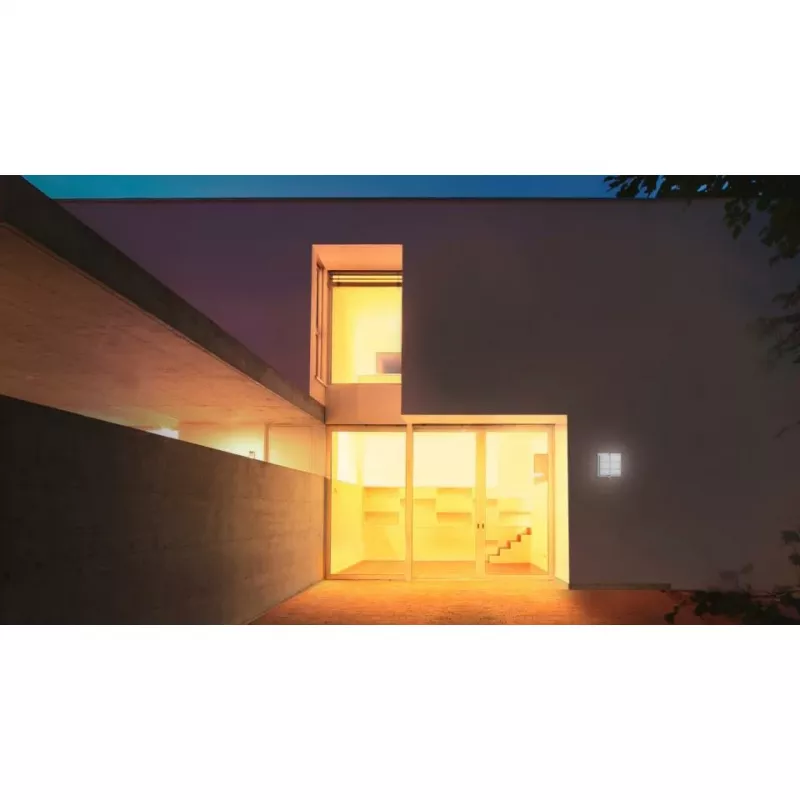 Außenwandleuchte Steinel L 691 S PMMA, LED 8,5 W, PIR-Sensor, 360°/7 m, anthrazit, Aluminium/Kunststoff