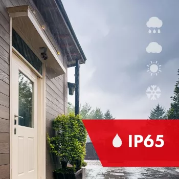 PIR-Bewegungsmelder MACLEAN MCE201 B/B IP65 passiver Infrarotdetektor, wetterfest