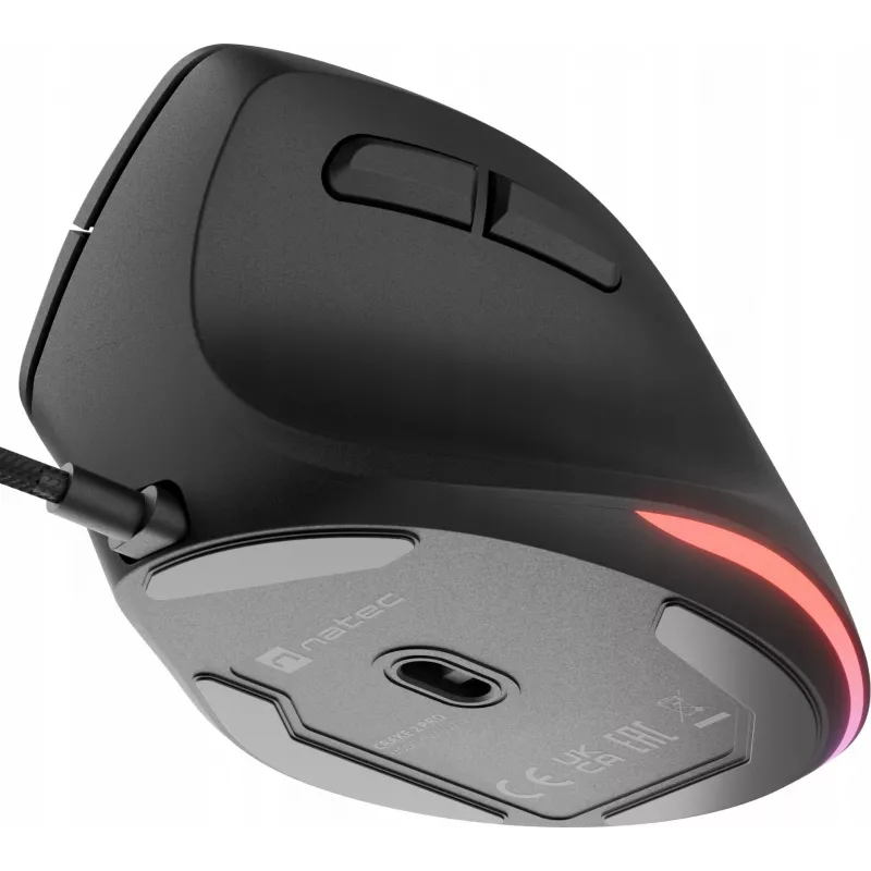 NATEC Crake 2 Pro Maus Universal Für Rechtshänder USB Typ-A Optisch 12800 DPI