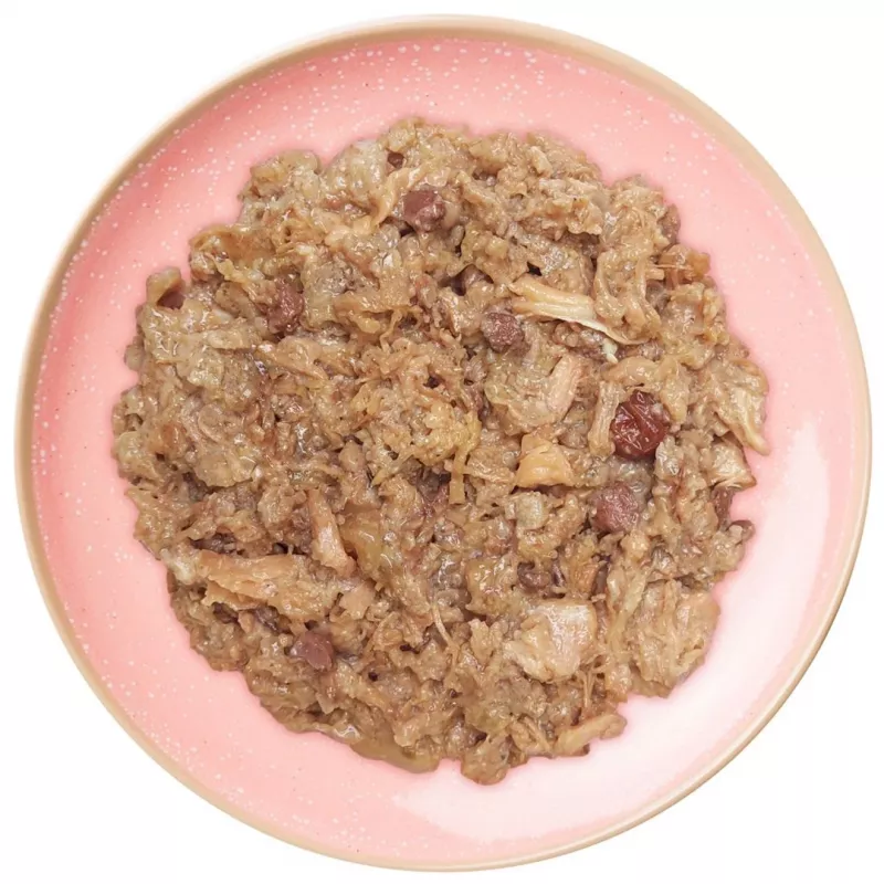 WIEJSKA ZAGRODA Hühner-Monoprotein-Filets – Nassfutter für Katzen – 85g