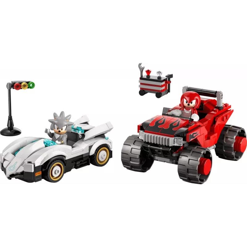 LEGO SONIC THE HEDGEHOG 77118 Silvers Auto gegen Knuckles‘ Monster-Truck