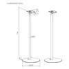 Bodenständer für Sonos® ERA 300, Maclean, MC-995