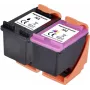 Renkforce Tinten-Kombipack ersetzt HP 302 (X4D37AE) kompatibles Kombipack Schwarz, Cyan, Magenta, Gelb RF-I-HP302BCMY2PK RF-5628788 (RF-5628788)