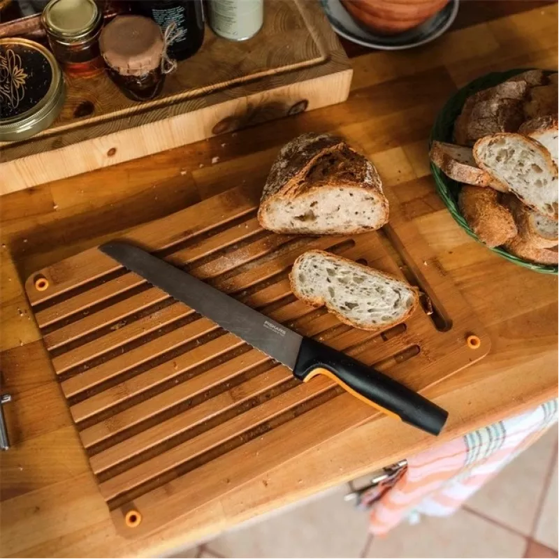 Fiskars 1057538 Küchenmesser Edelstahl 1 Stück Brotmesser