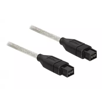 FireWire-Kabel DeLOCK FireWire B/B 1,0 m Grau