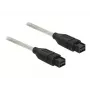 FireWire-Kabel DeLOCK FireWire B/B 1,0 m Grau
