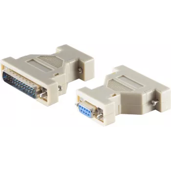 Sub-D-Adapter ShiverPeaks 78420, 9-polig (DE-9) auf 25-polig (D‑Sub 25) Adapter