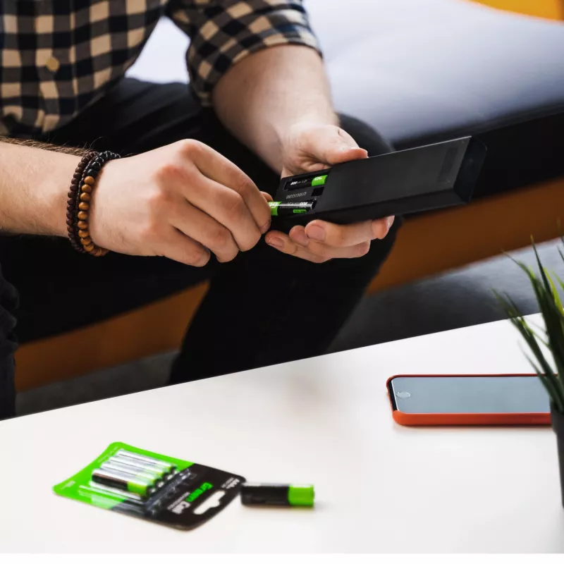 Wiederaufladbare Batterie Grün Cell GR04 AAA NiMH 1,2 V 800 mAh 4 Stück