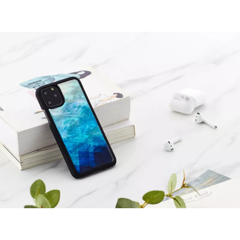 Schutzhülle iKins für iPhone 11 Pro – Farbe Blausee und Schwarz