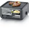 Severin RG 2360 Raclette-Grill 4 Personen 800 W Schwarz