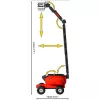 COBI Manitou 280 TJ Bausteine 347 Teile ab 6 Jahren