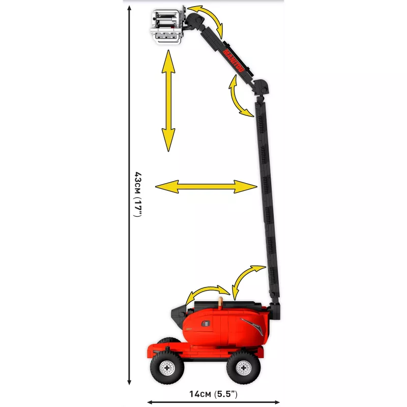 COBI Manitou 280 TJ Bausteine 347 Teile ab 6 Jahren