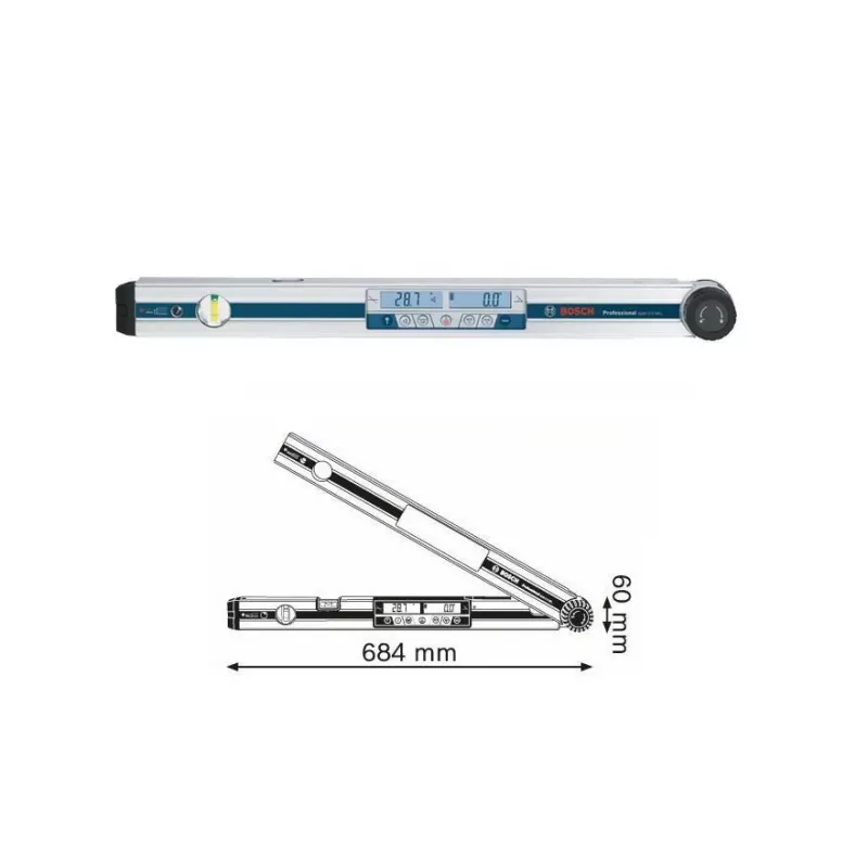 Bosch GAM 270 MFL Professional digitaler Winkelmesser 0 - 270°