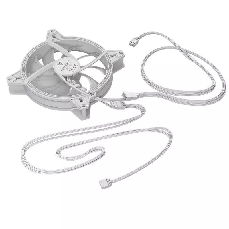 Gehäuselüfter MODECOM VOLCANO APEX 140 ARGB WHITE 140mm Reverse