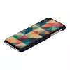Handyhülle iKins für iPhone XS Max — Mosaikmuster, schwarz