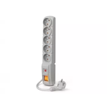 Surge Protector F5 1,8M Grey