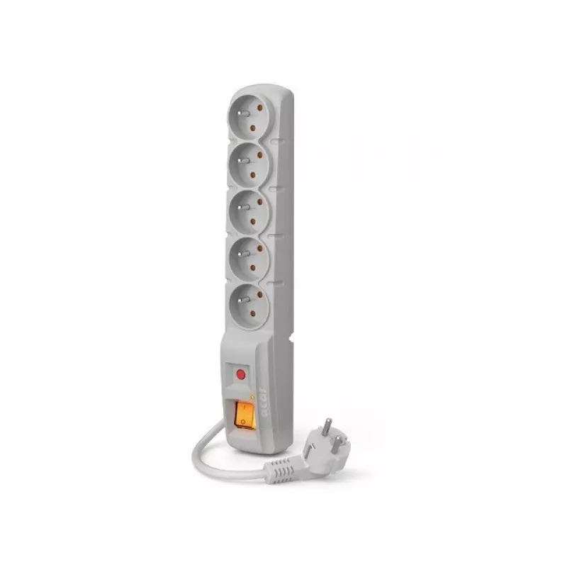 Surge Protector F5 1,8M Grey