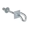 Kabelhaken Extralink EX.6402 Edelstahl Wandorganizer 1 Stk.